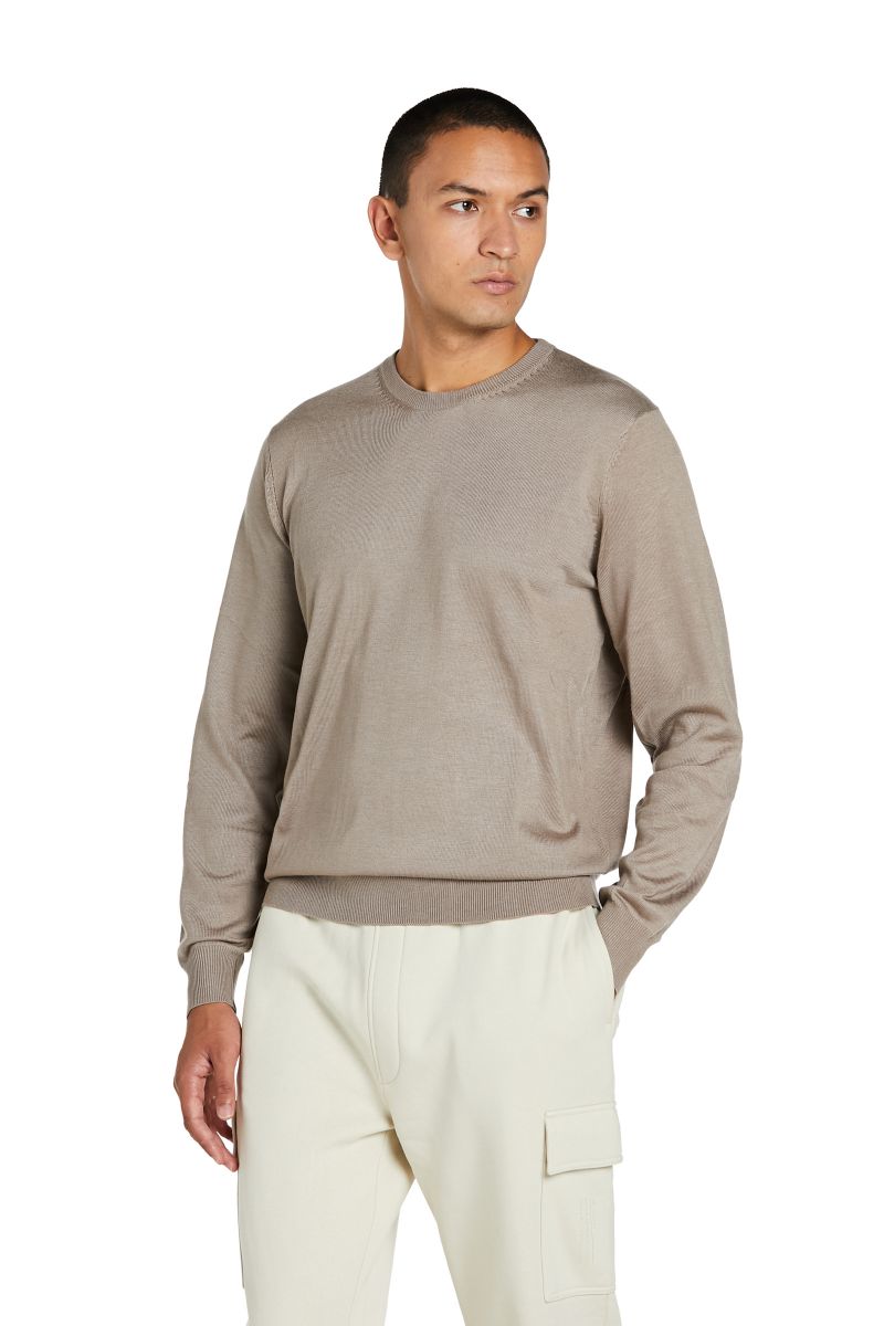 Maglia Girocollo in Lana Merinos