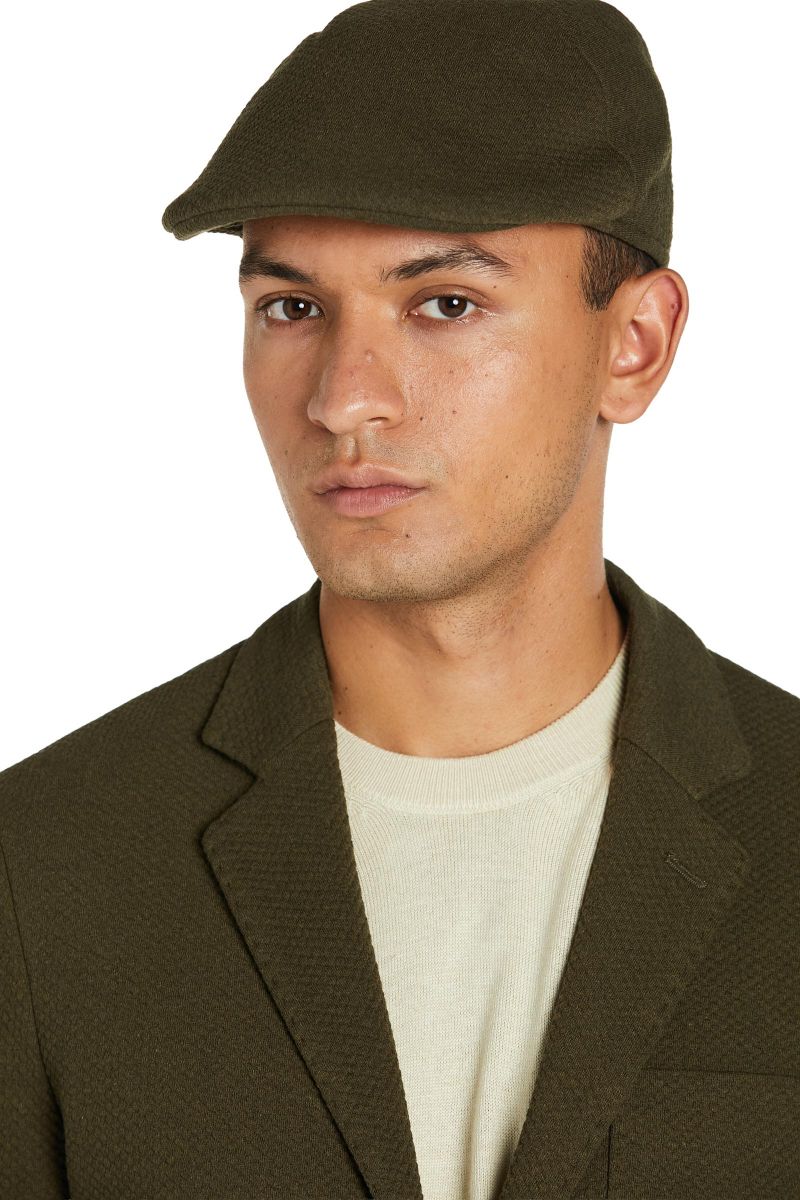 Coppola Blu con Trama Puntinata