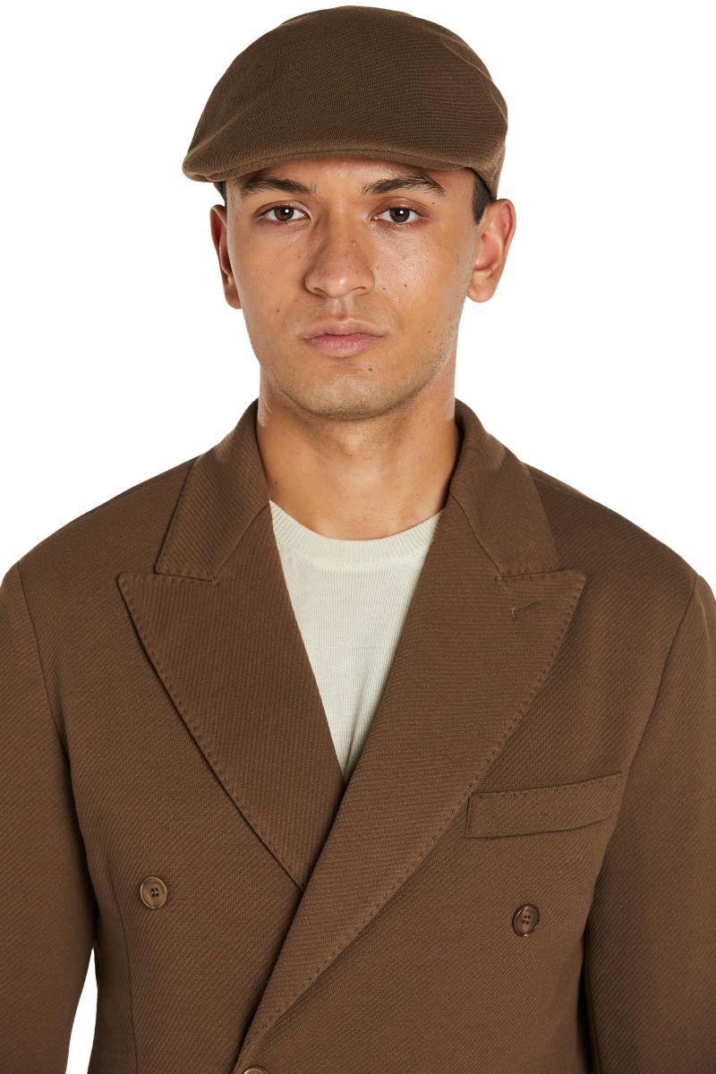 Coppola Uomo con Trama Mille Righe 