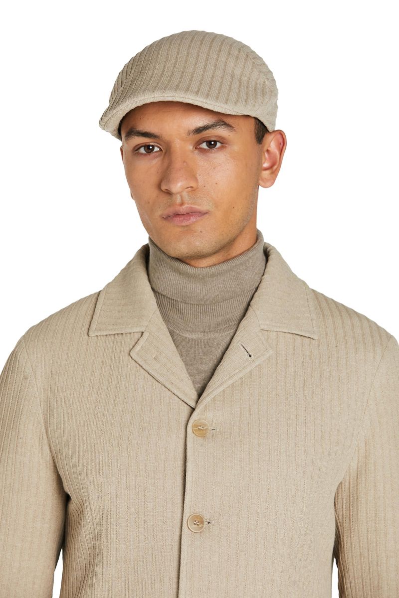 Coppola a Costine in tessuto Morbido