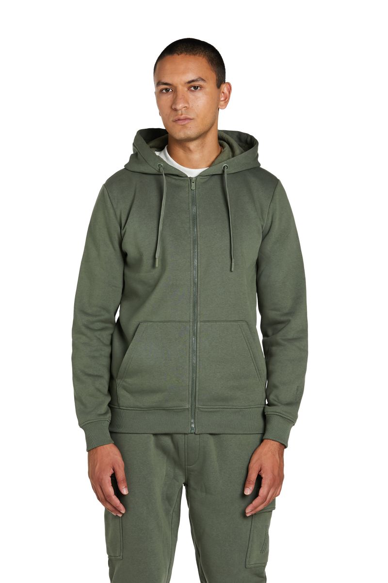 Felpa con Cappuccio e Tasche laterali