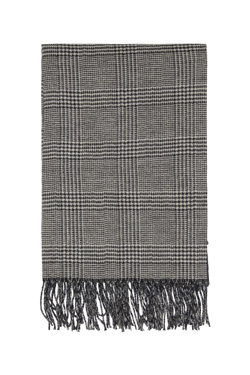 Sciarpa Uomo Bicolor in Pied de Poule