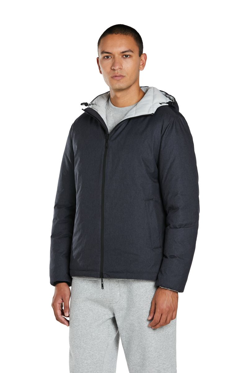 Piumino Reversibile con Cappuccio