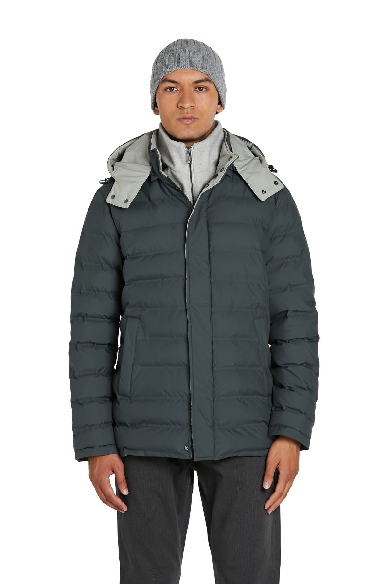 Piumino con Cappuccio Removibile