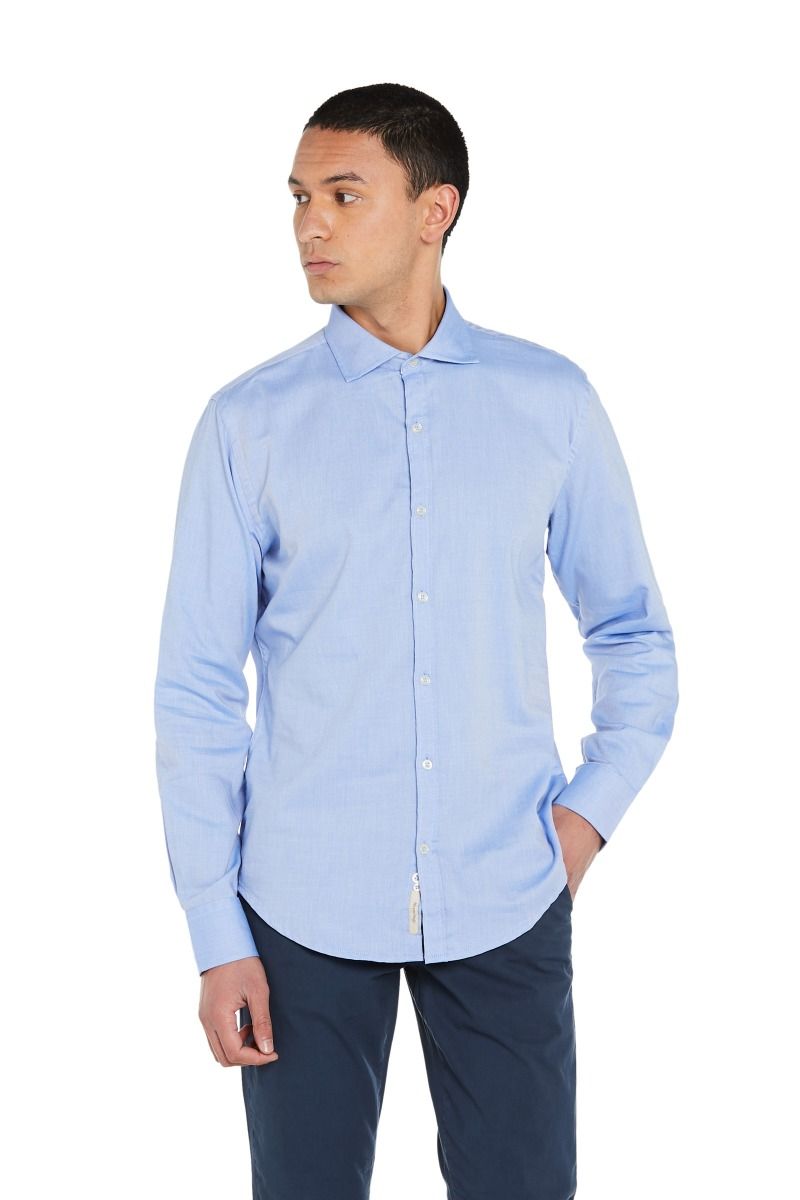 Camicia uomo tramata