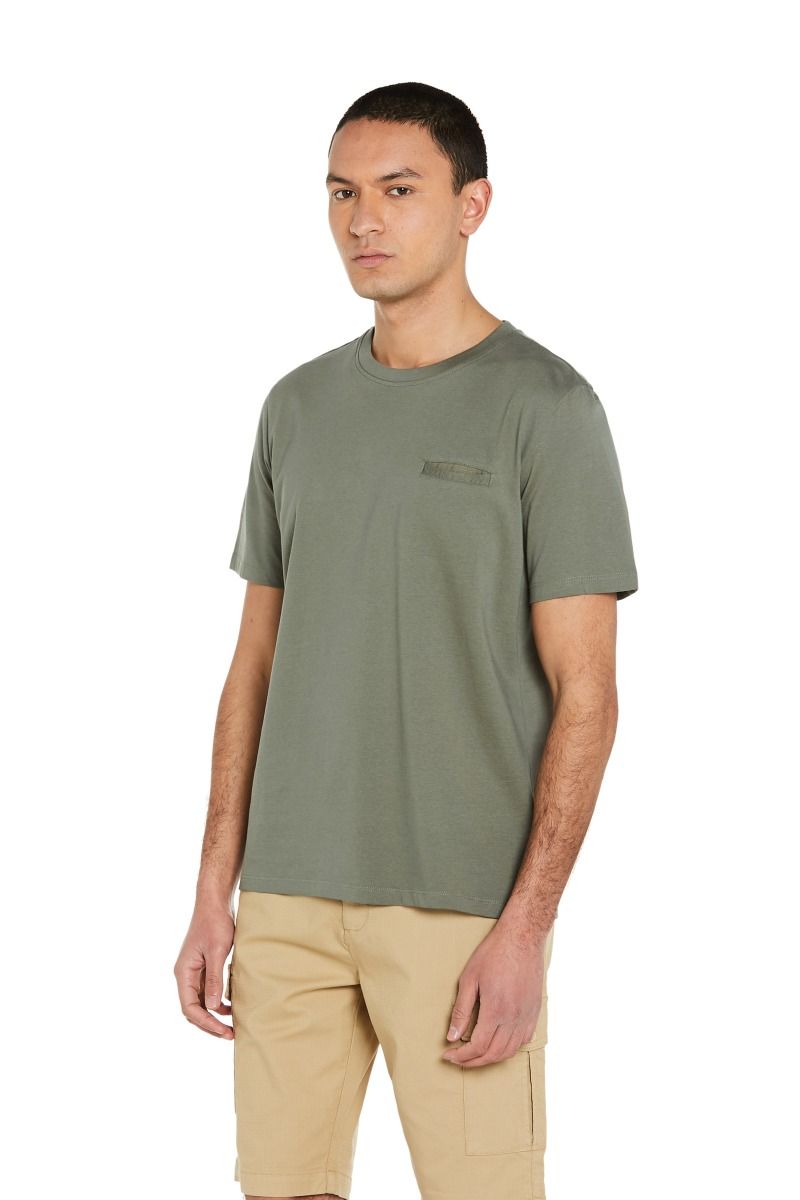 T-Shirt in Jersey con Taschino