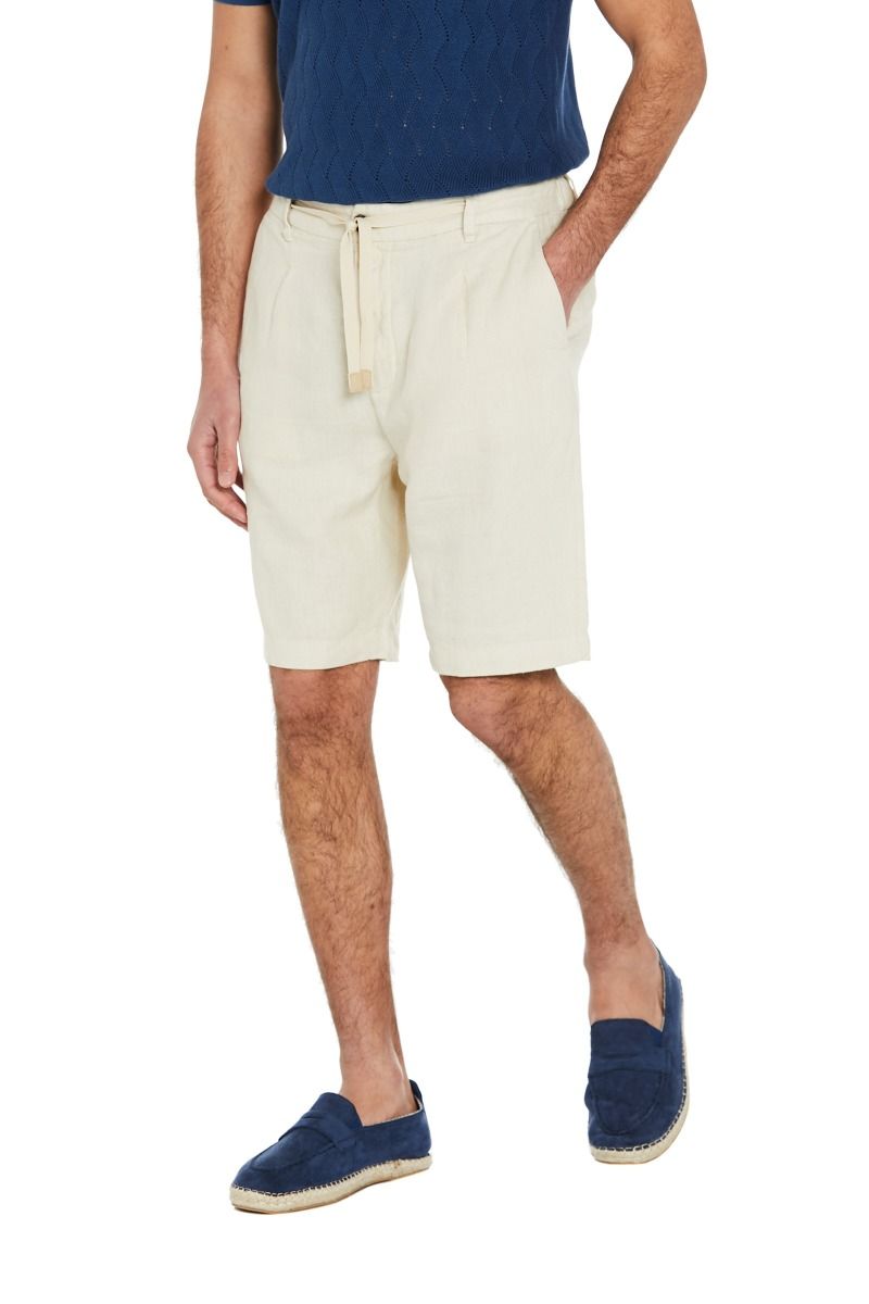 Bermuda in Lino con Pence