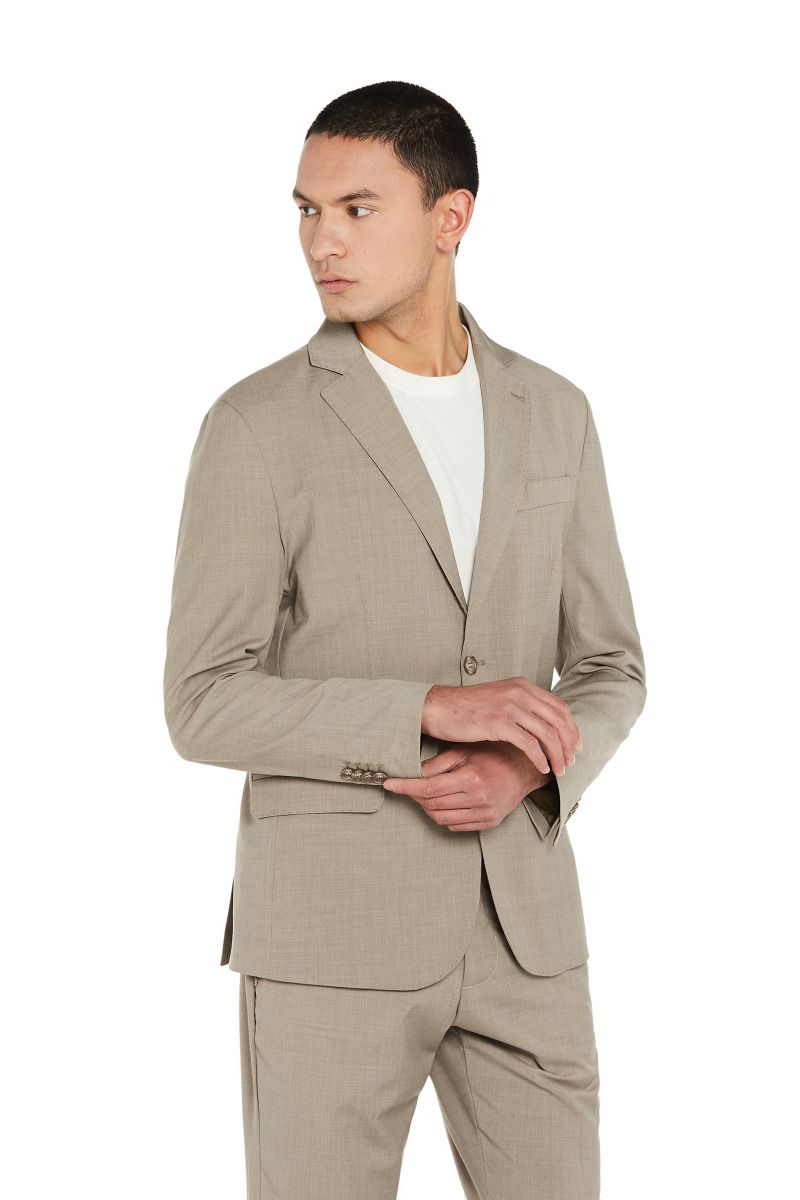 Giacca Uomo in Fresco Lana con Tasche